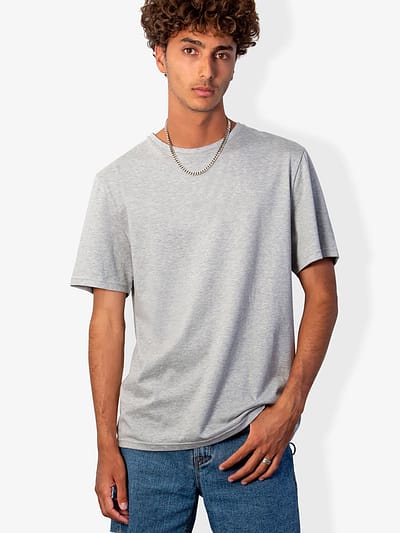 byant premium tee for men and women in grey color
